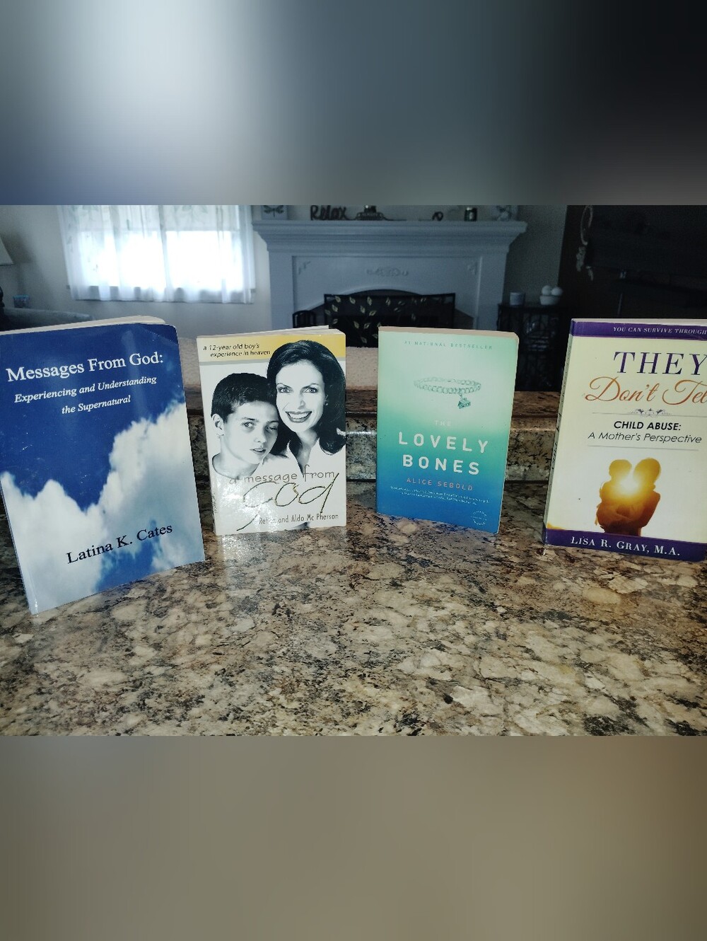 TitleInspirational & Drama Book Lot - 4 Paperbacks (The Lovely Bones & More)
